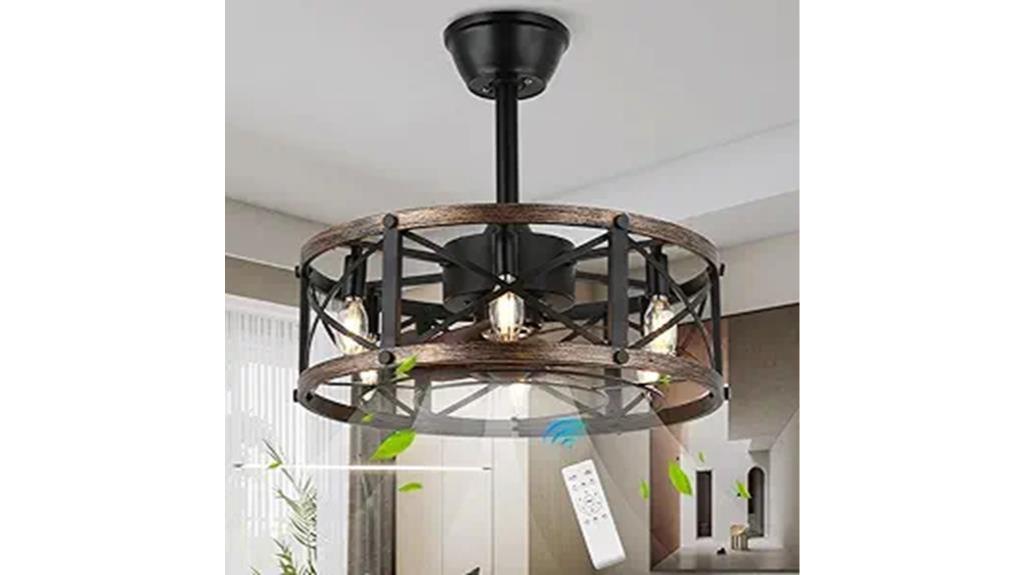 farmhouse ceiling fan light