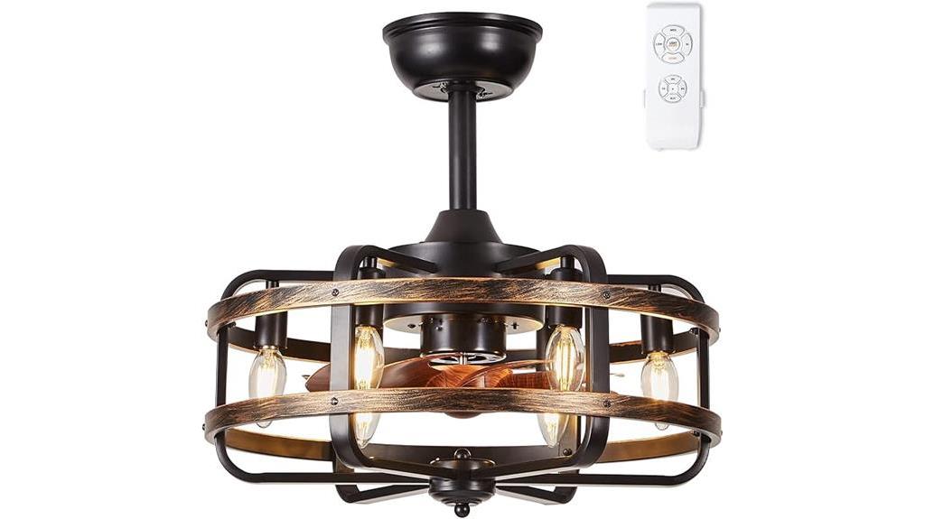 farmhouse ceiling fan lights