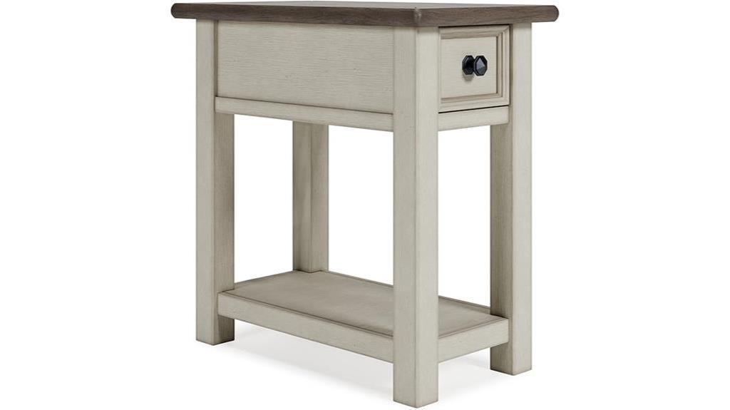 farmhouse chair side table