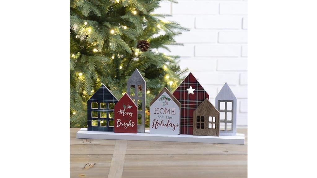 farmhouse christmas table decor