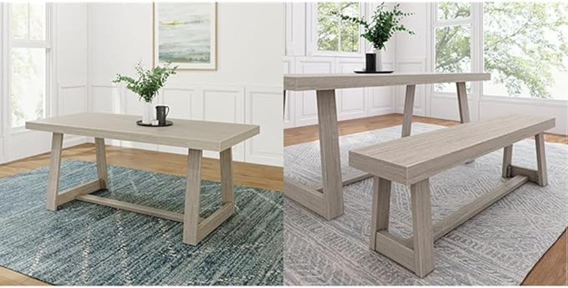 farmhouse dining table set