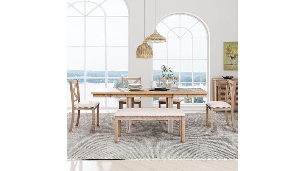 farmhouse style dining set