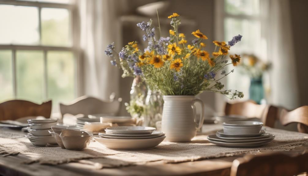 farmhouse tables rustic charm