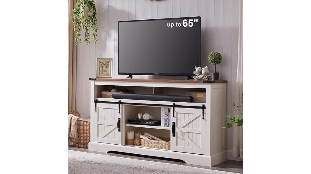 farmhouse tv stand 65