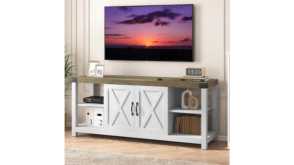 farmhouse tv stand ideal