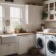 functional stylish laundry room