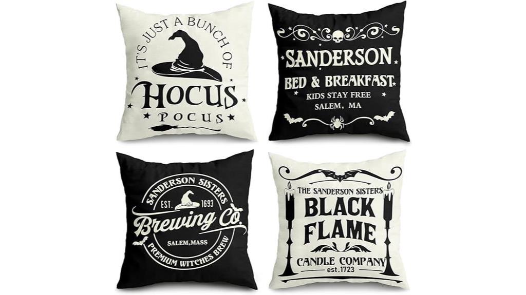 halloween pillow covers set