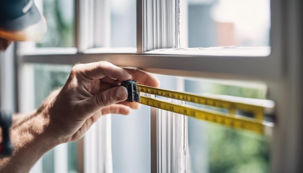 hanging blinds inside windows