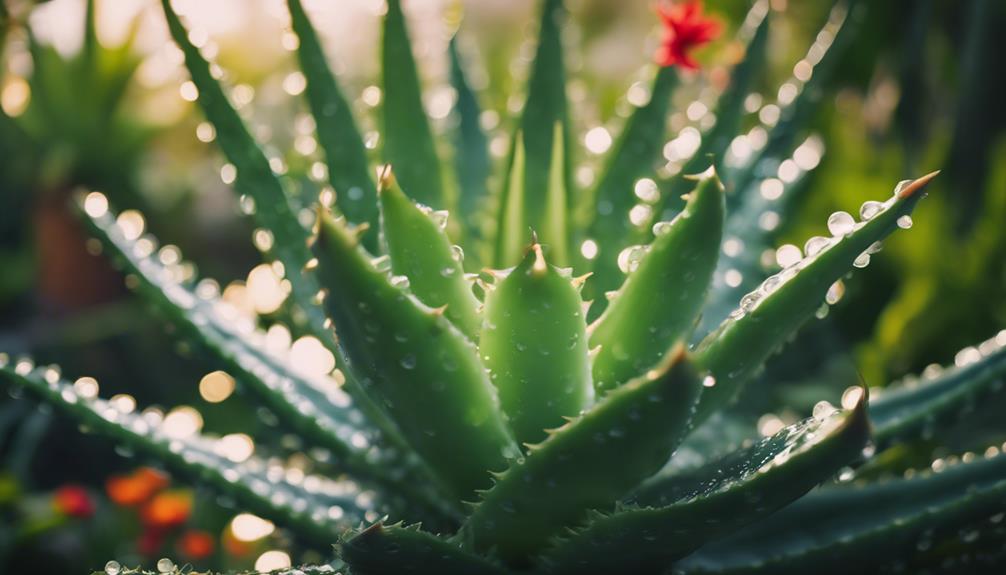 healing properties of aloe