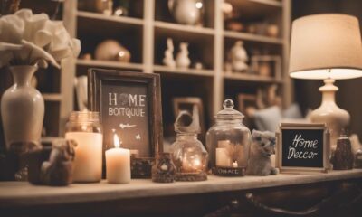 home decor boutique startup