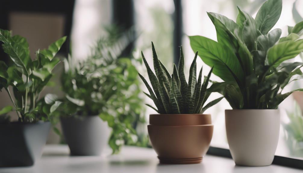 home decor plant selection