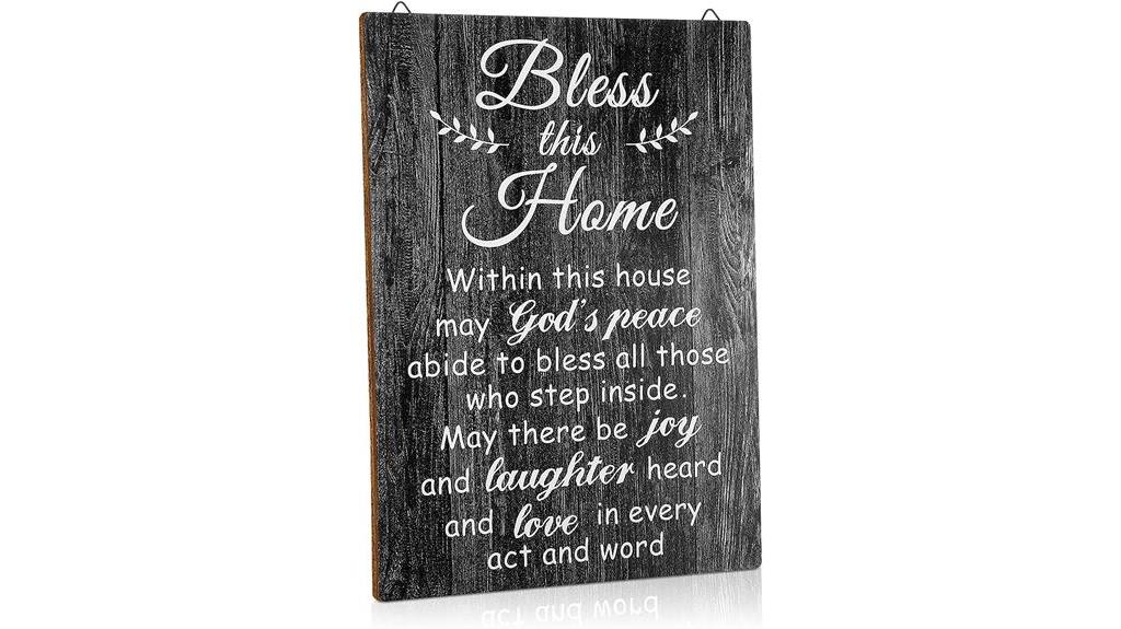 house blessing wall decor