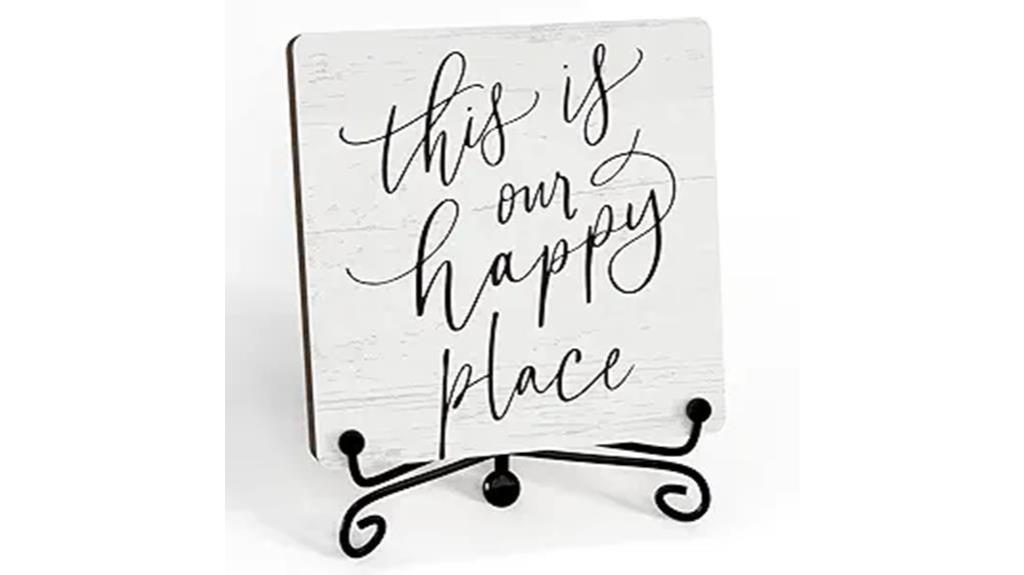 inspirational home decor sign