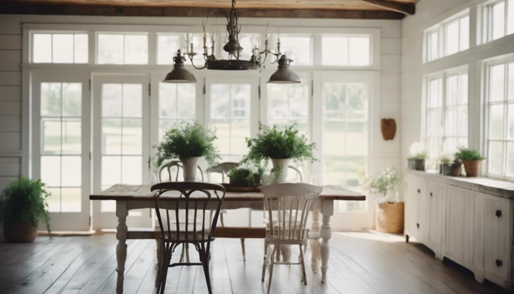 inspiring farmhouse dining rooms