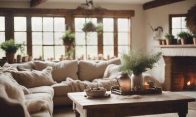 inspiring farmhouse living room decor