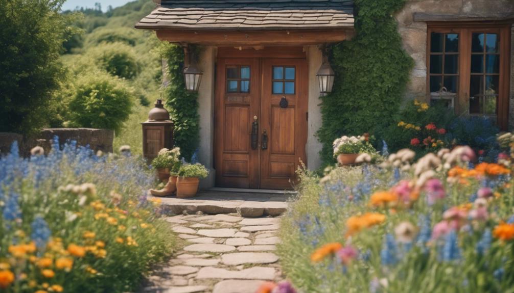 inviting country entryway techniques