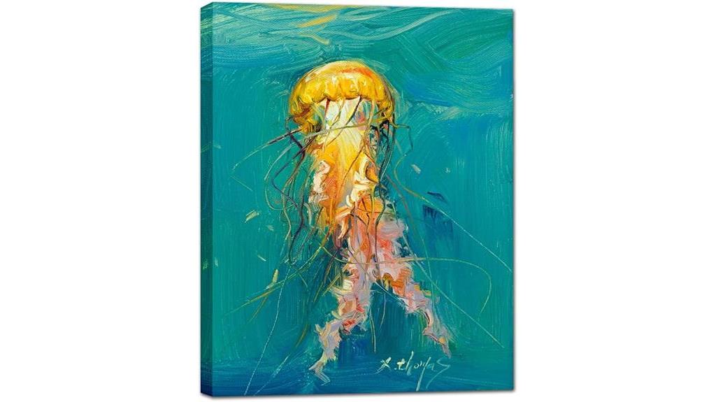 jellyfish art for home