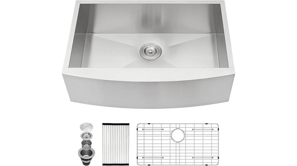 kichae farmhouse kitchen sink