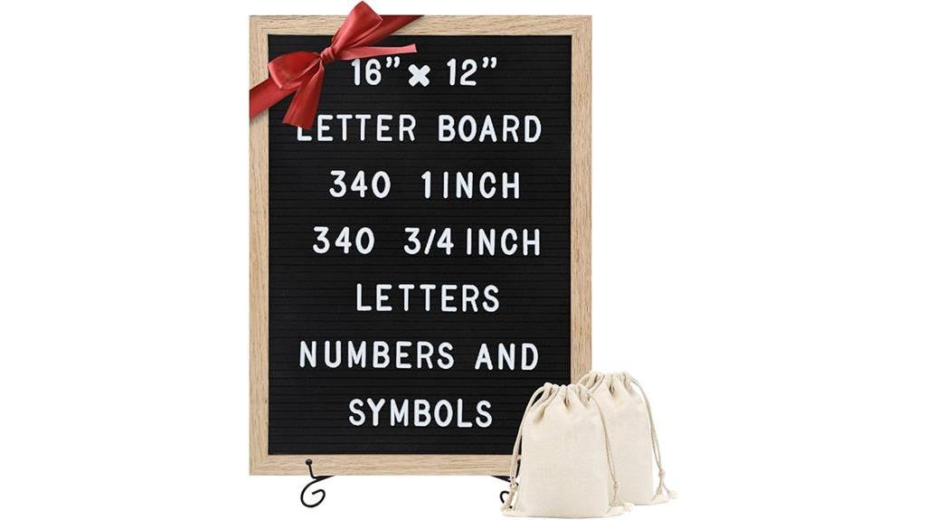 letter board with 680 pieces