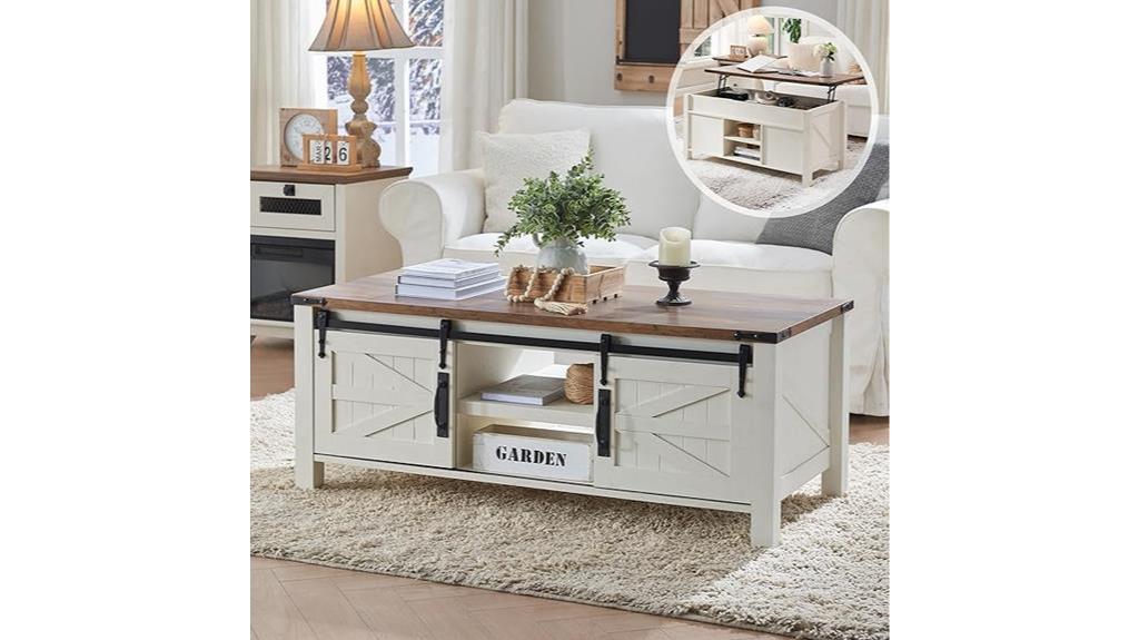 lift top coffee table