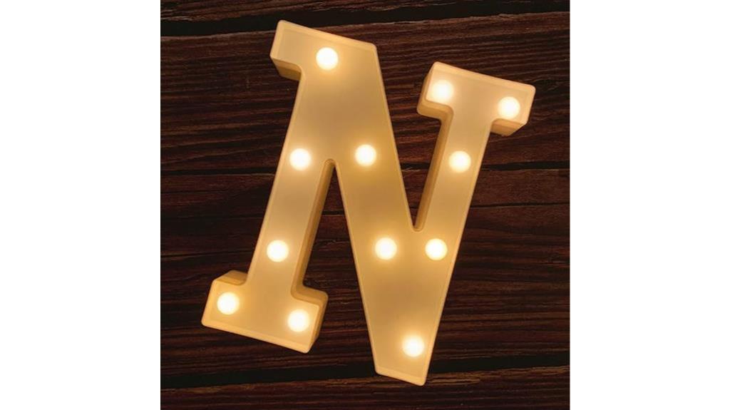 light up letters display