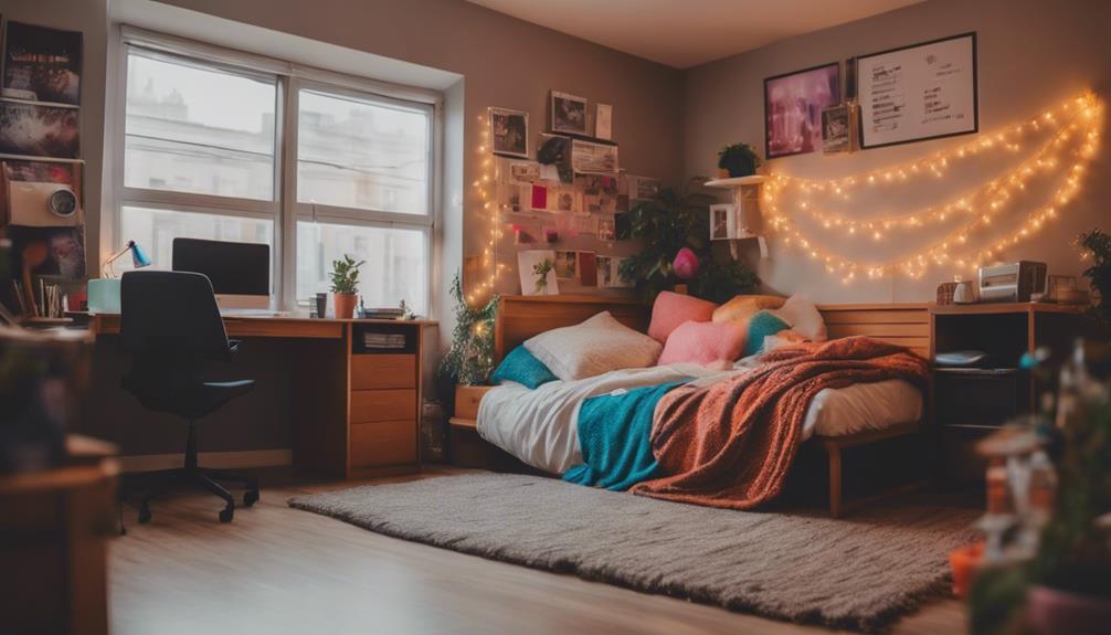 maximize dorm room space