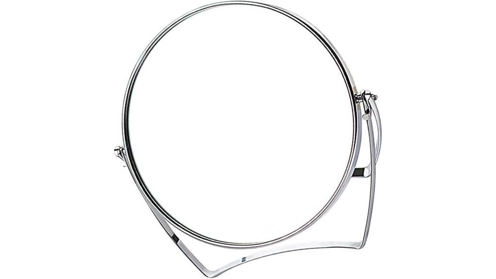 metal rotating vanity mirror