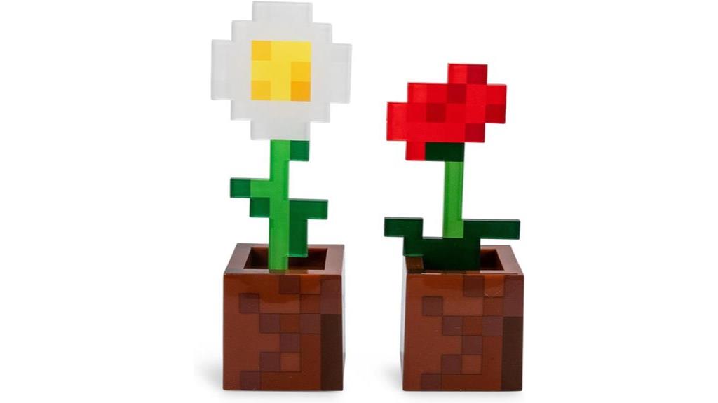 minecraft flower pot lights