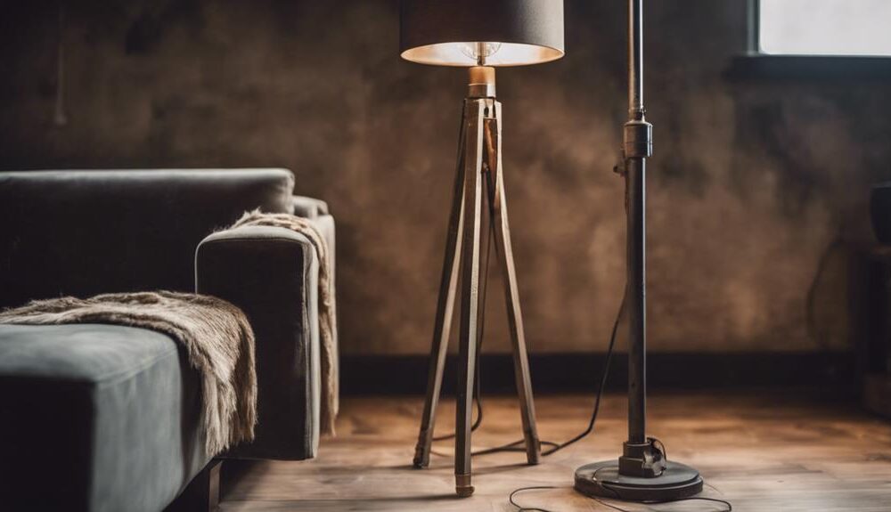 mixed style floor lamps