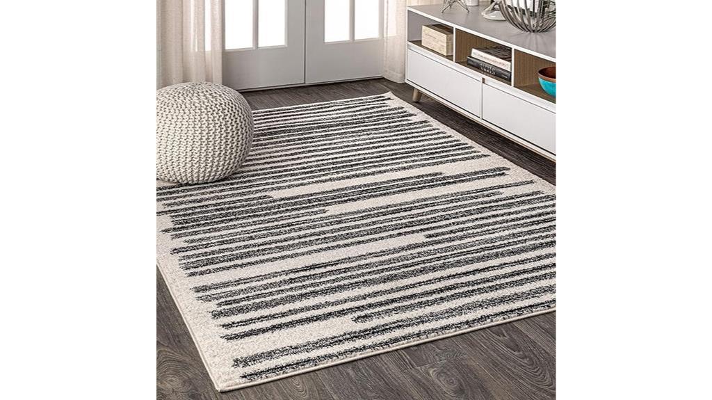 modern berber stripe rug