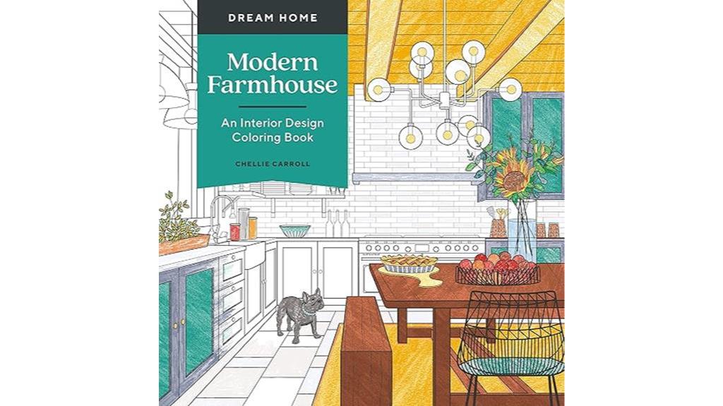 modern farmhouse coloring book