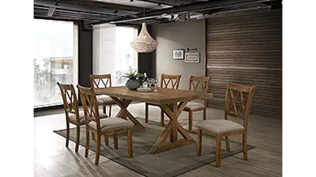 modern farmhouse dining set