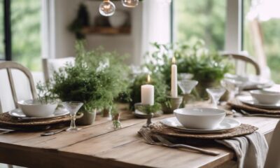 modern farmhouse dining tables