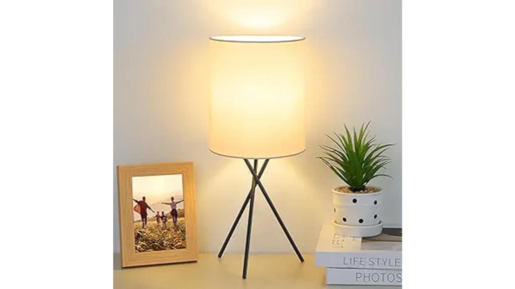 modern lamp with metal