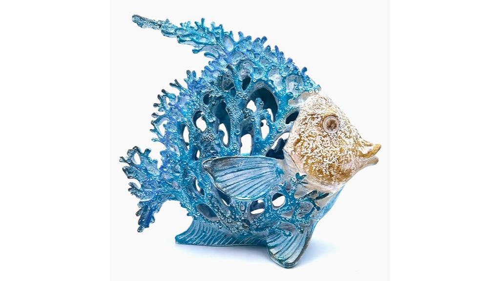 ocean inspired coral reef decor