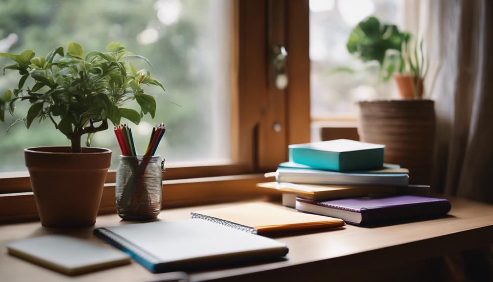 organized study space benefits