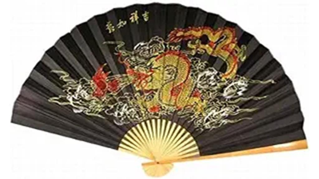 oriental feng shui wall fan