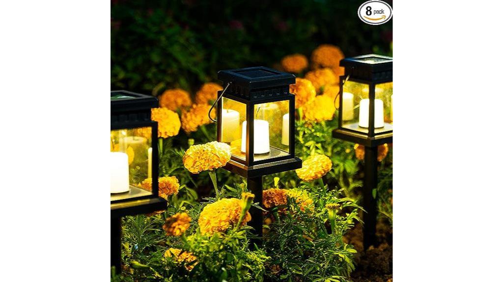 outdoor waterproof solar lanterns