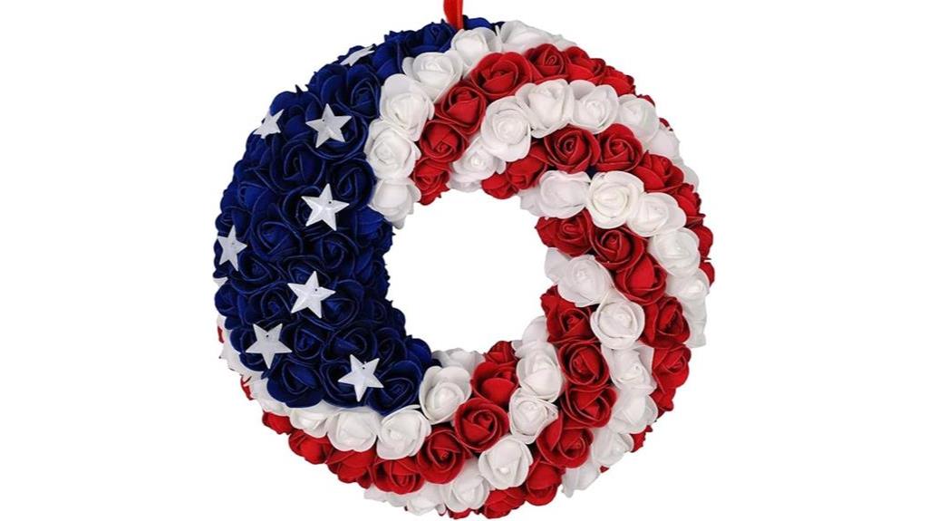 patriotic july 4th wreath