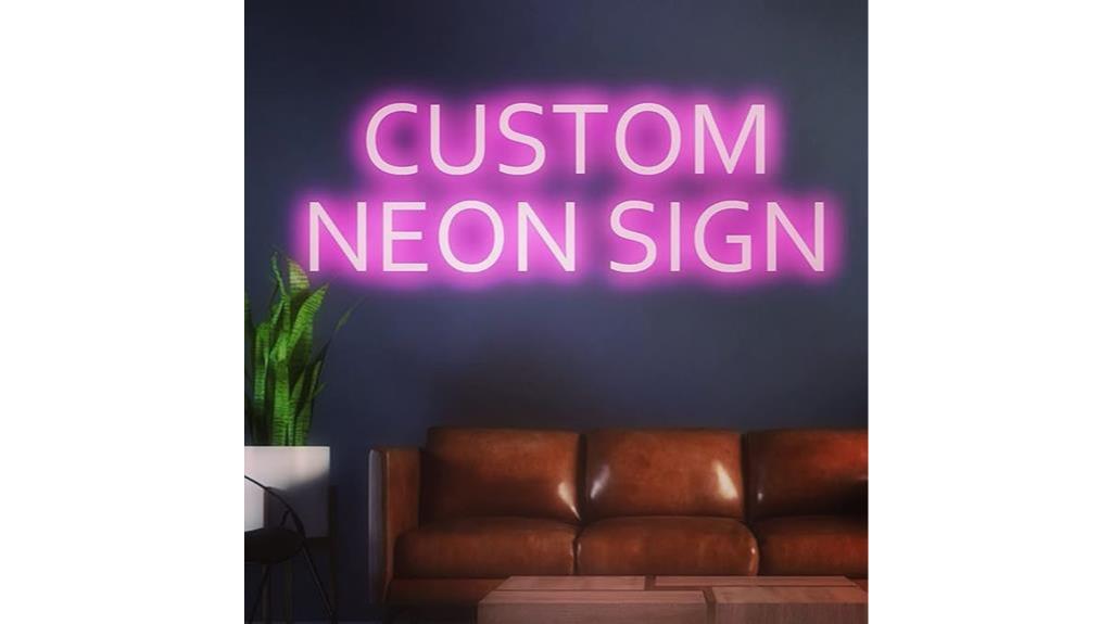 personalized led neon signs