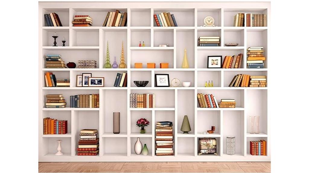 photography backdrop for bookshelf