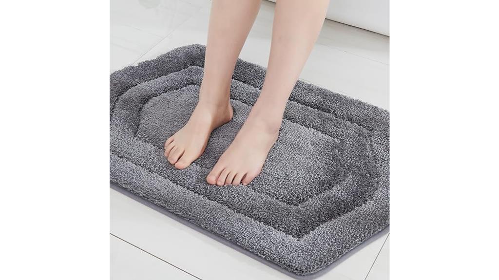 plush bathroom rugs comfort