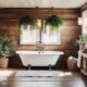 relaxing farmhouse bathroom retreat