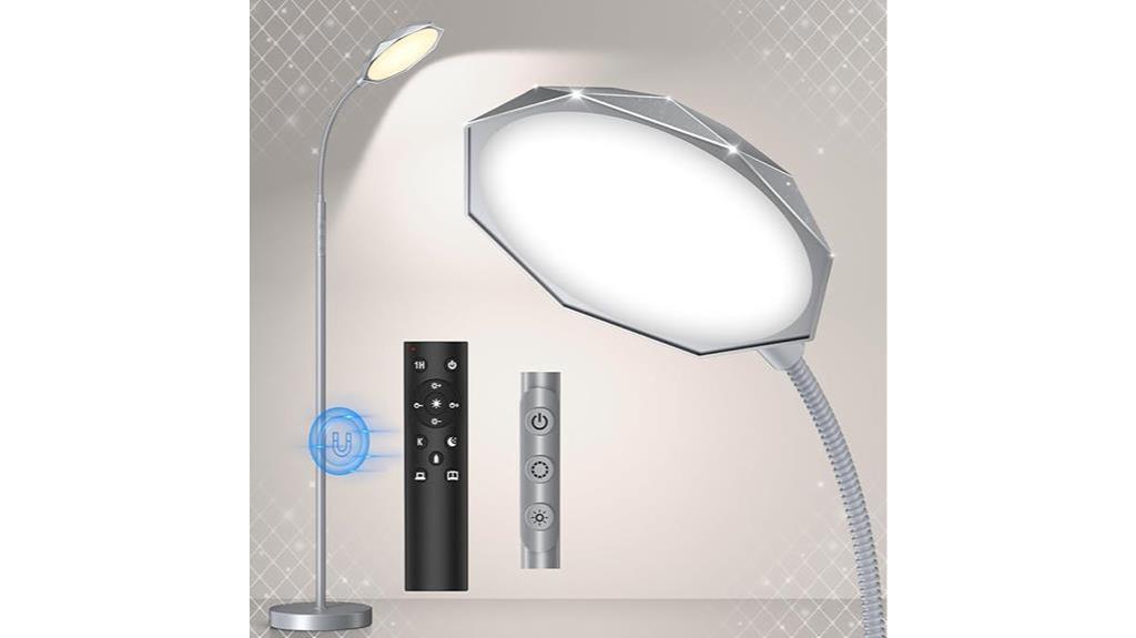 remote controlled led floor lamp