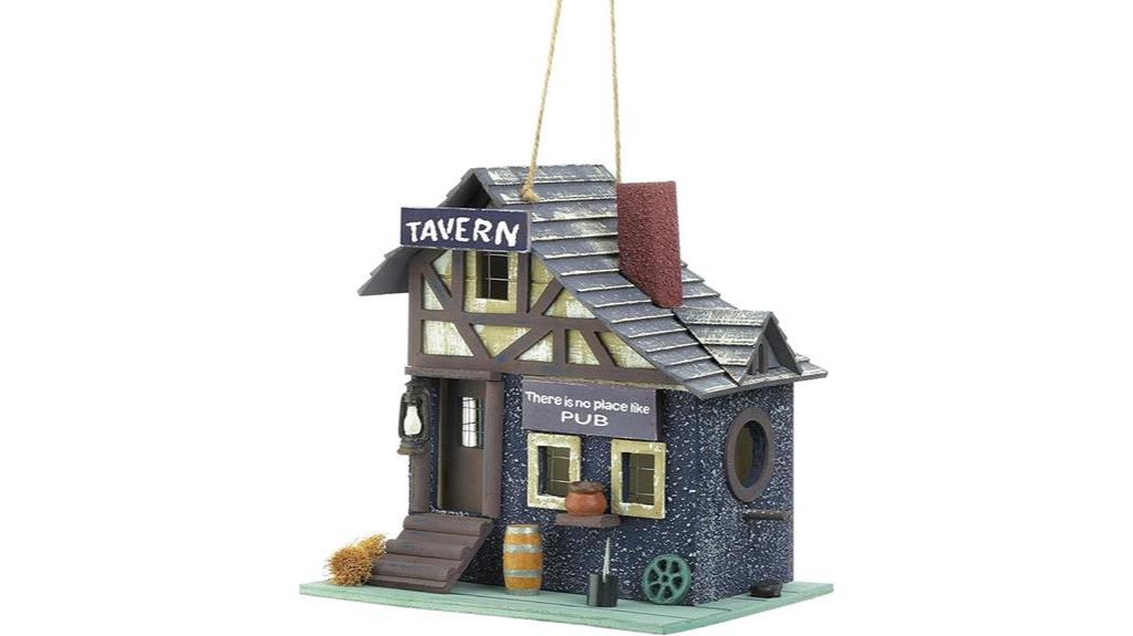 rustic birdhouse tavern design