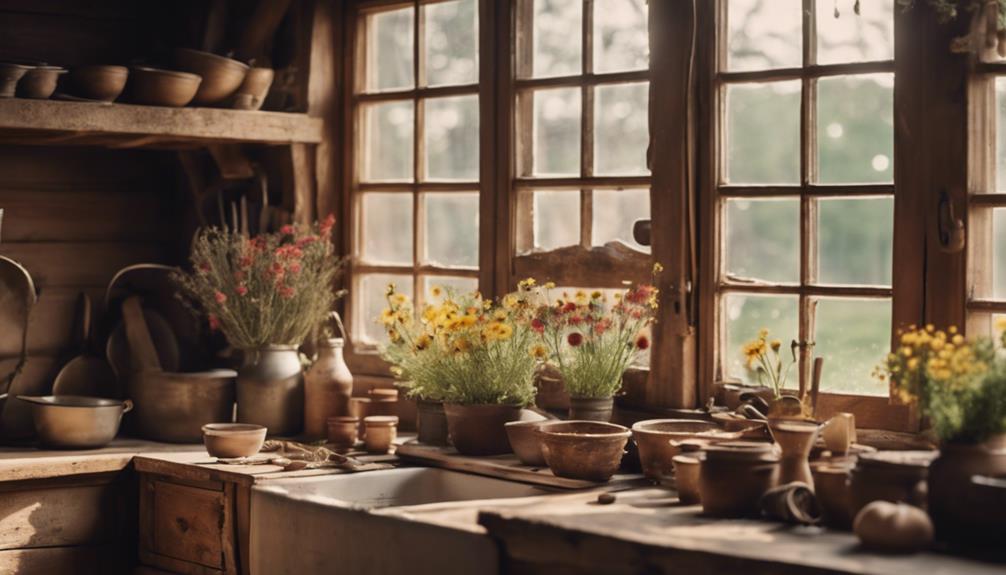 rustic charm farmhouse kitchen