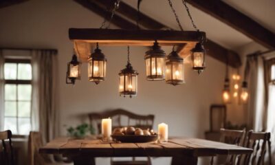 rustic charm farmhouse lighting