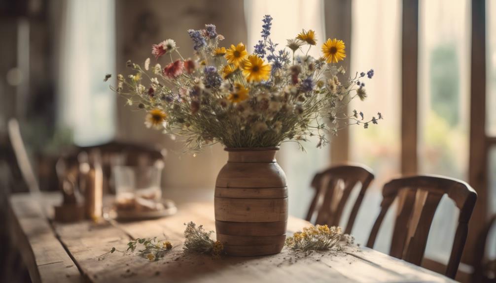 rustic farmhouse dining table