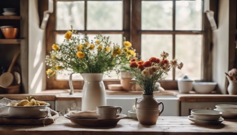 rustic farmhouse kitchen decor