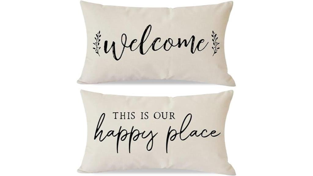 rustic farmhouse pillow covers